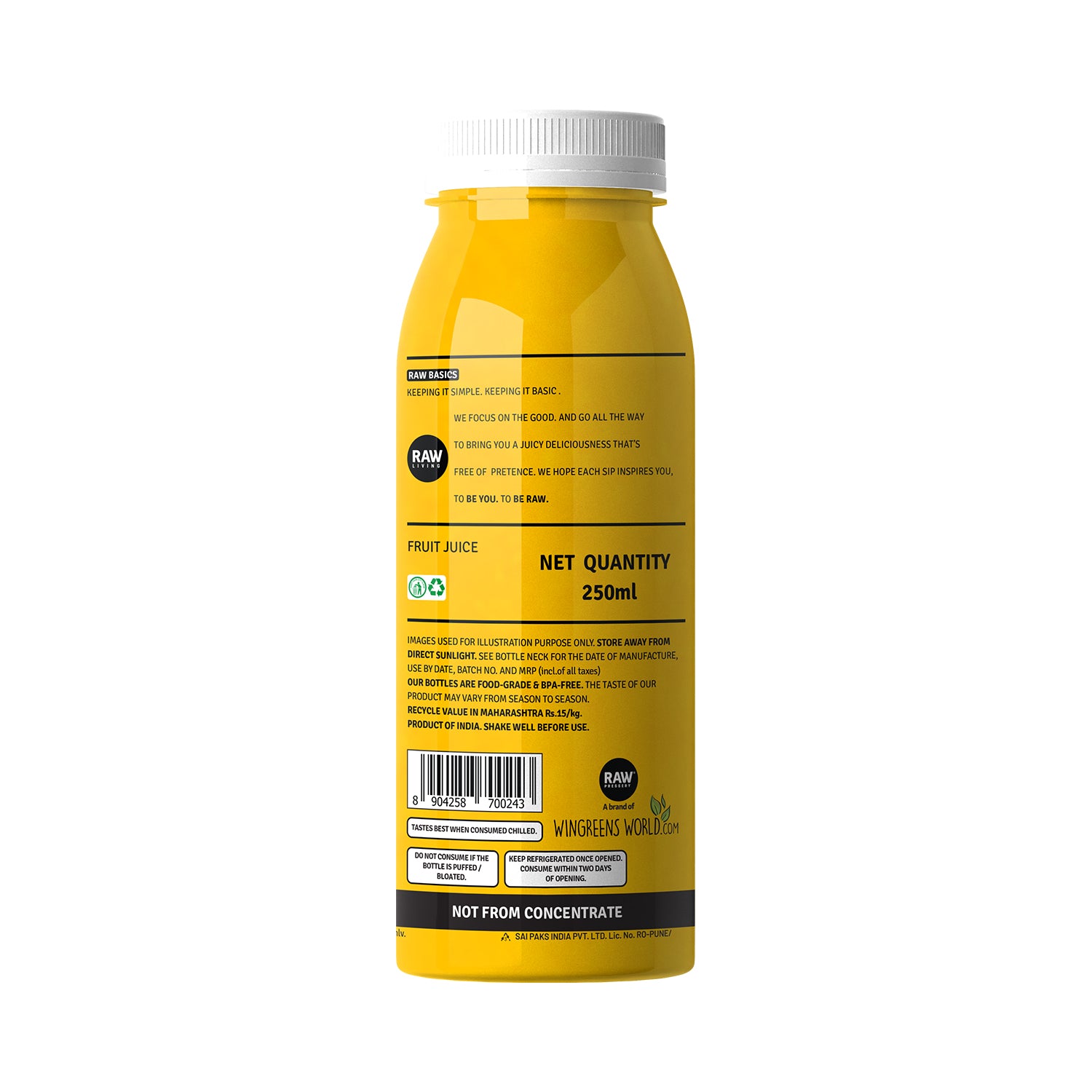 Valencia Orange - 250ml