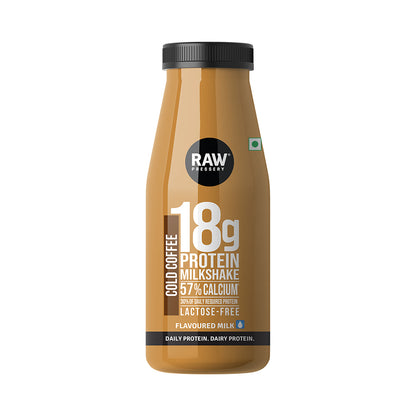 cold coffee protein milkshake