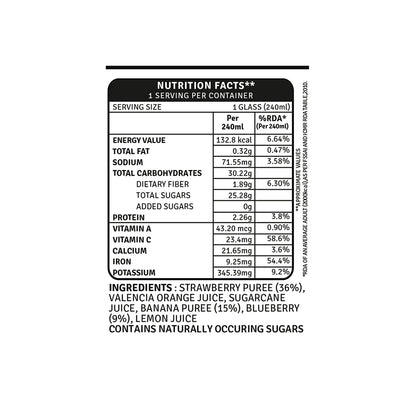 online life fruit and vegetable blend smoothis